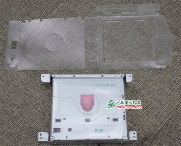 车载DVD机芯吸塑防尘罩